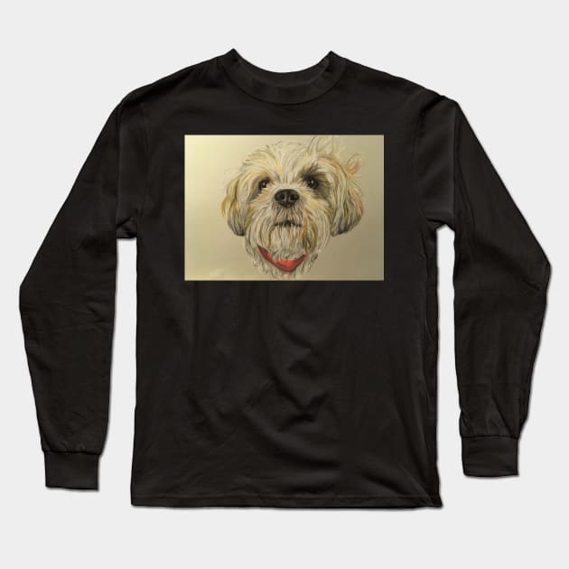 Lhasa Apso Long Sleeve T-Shirt by Merlinsmates